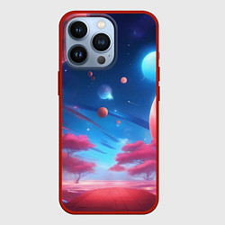 Чехол iPhone 13 Pro Красный лес