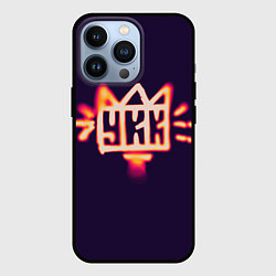 Чехол для iPhone 13 Pro УКК плёнка, цвет: 3D-черный