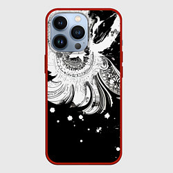Чехол для iPhone 13 Pro Абстрактная экспрессивная композиция, цвет: 3D-красный