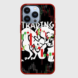 Чехол iPhone 13 Pro Трейдинг быков и медведей