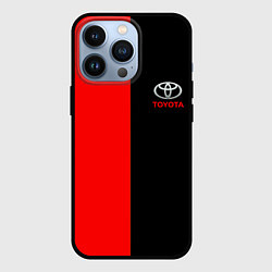 Чехол iPhone 13 Pro Toyota car красно чёрный