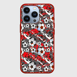 Чехол iPhone 13 Pro Футбол паттерны