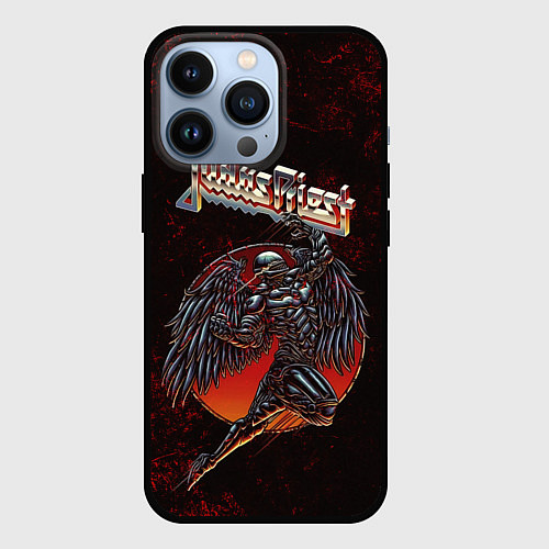 Чехол iPhone 13 Pro Painkiller Judas Priest / 3D-Черный – фото 1