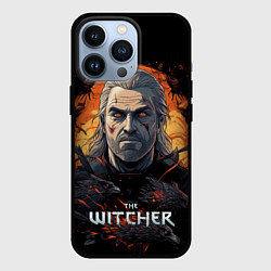 Чехол iPhone 13 Pro Ведьмак арт иллюстрация