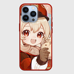 Чехол iPhone 13 Pro Genshin Impact Кли cute Dodoko