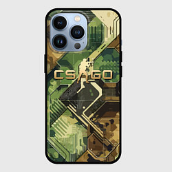 Чехол iPhone 13 Pro Counter Strike go - pattern