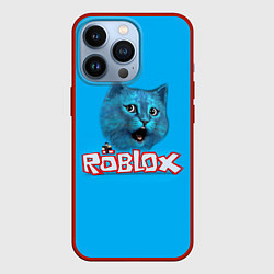 Чехол iPhone 13 Pro Roblox синий кот