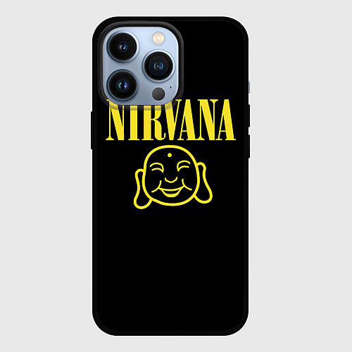 Чехол iPhone 13 Pro Обрести нирвану / 3D-Черный – фото 1