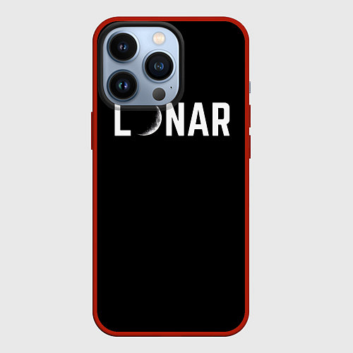 Чехол iPhone 13 Pro Lunar / 3D-Красный – фото 1