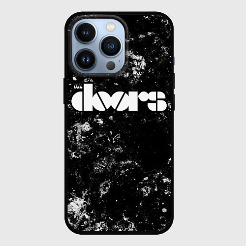 Чехол iPhone 13 Pro The Doors black ice / 3D-Черный – фото 1