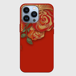 Чехол для iPhone 13 Pro Hurt pin-up, цвет: 3D-красный