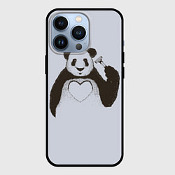 Чехол iPhone 13 Pro Panda love art