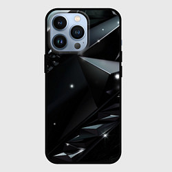 Чехол iPhone 13 Pro Black luxury abstract