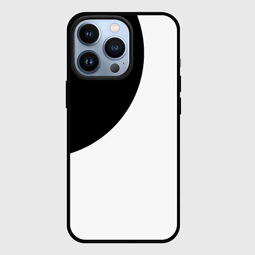 Чехол iPhone 13 Pro Затмение / 3D-Черный – фото 1