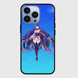 Чехол iPhone 13 Pro Genshin персонаж игры Keqing