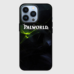 Чехол iPhone 13 Pro Palworld логотип абстрактный объемный фон