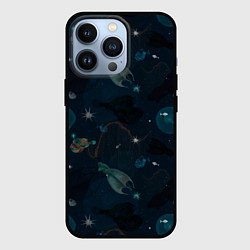 Чехол iPhone 13 Pro Глубокий океан