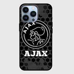 Чехол для iPhone 13 Pro Ajax sport на темном фоне, цвет: 3D-черный