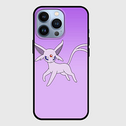 Чехол iPhone 13 Pro Espeon Pokemon - розовая кошка покемон