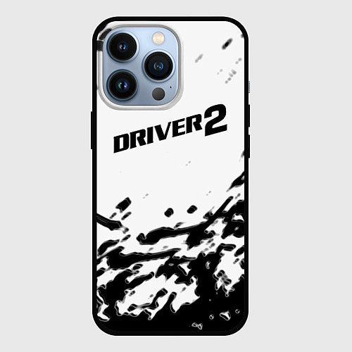 Чехол iPhone 13 Pro Driver 2 краски / 3D-Черный – фото 1