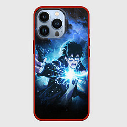 Чехол iPhone 13 Pro Юкио - Синий экзорцист