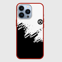 Чехол для iPhone 13 Pro Borussia sport краски, цвет: 3D-красный