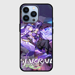 Чехол iPhone 13 Pro Черный лебедь из Хонкая