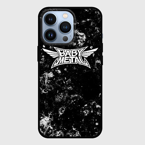 Чехол iPhone 13 Pro Babymetal black ice / 3D-Черный – фото 1