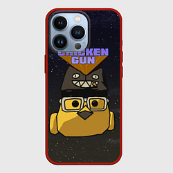 Чехол iPhone 13 Pro Chicken gun space