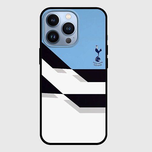 Чехол iPhone 13 Pro Tottenham sport geometry / 3D-Черный – фото 1