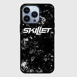 Чехол для iPhone 13 Pro Skillet black ice, цвет: 3D-черный