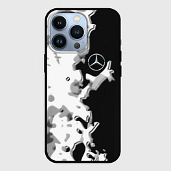 Чехол для iPhone 13 Pro Mercedes benz sport germany steel, цвет: 3D-черный