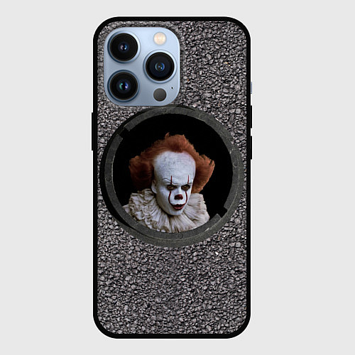 Чехол iPhone 13 Pro Оно в люке / 3D-Черный – фото 1