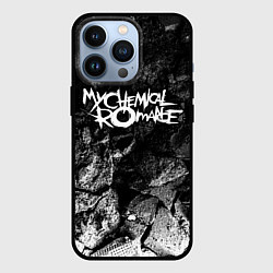 Чехол для iPhone 13 Pro My Chemical Romance black graphite, цвет: 3D-черный