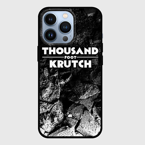 Чехол iPhone 13 Pro Thousand Foot Krutch black graphite / 3D-Черный – фото 1