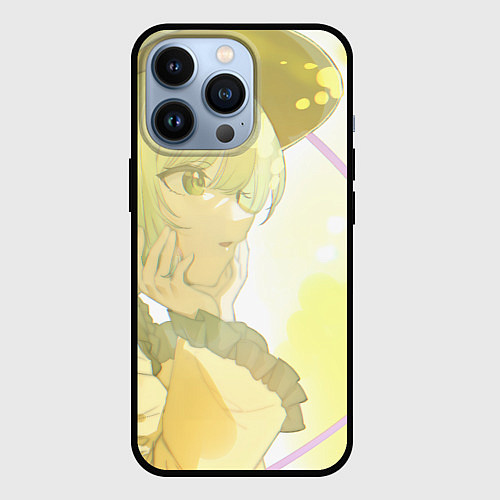 Чехол iPhone 13 Pro Touhou Project Койши Комейдзи cute / 3D-Черный – фото 1