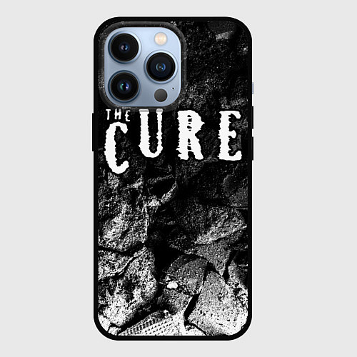 Чехол iPhone 13 Pro The Cure black graphite / 3D-Черный – фото 1