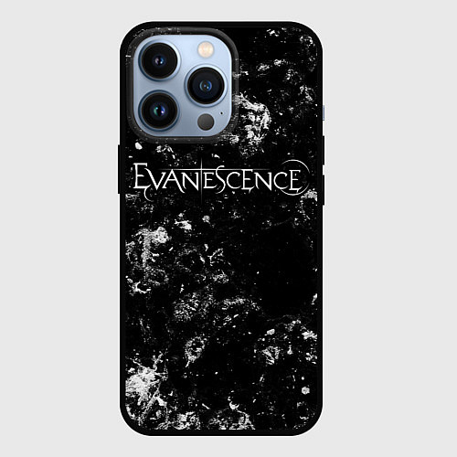 Чехол iPhone 13 Pro Evanescence black ice / 3D-Черный – фото 1