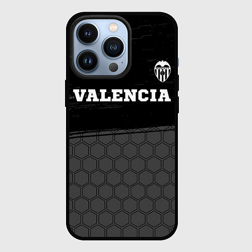 Чехол iPhone 13 Pro Valencia sport на темном фоне посередине / 3D-Черный – фото 1