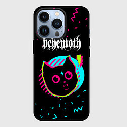 Чехол iPhone 13 Pro Behemoth - rock star cat