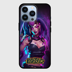 Чехол iPhone 13 Pro League Of Legends Akali Kda