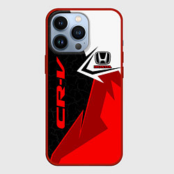 Чехол для iPhone 13 Pro Honda CR-V - sport uniform, цвет: 3D-красный