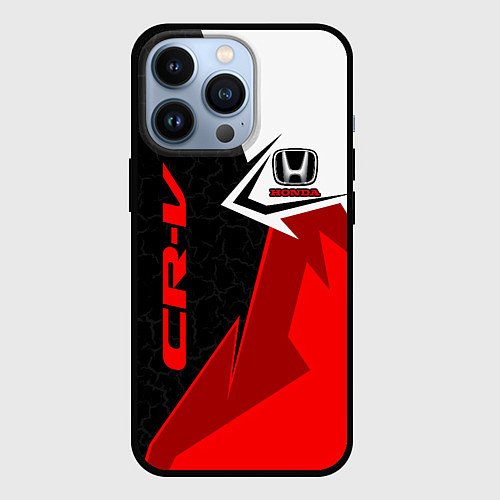 Чехол iPhone 13 Pro Honda CR-V - sport uniform / 3D-Черный – фото 1