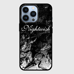 Чехол для iPhone 13 Pro Nightwish black graphite, цвет: 3D-черный