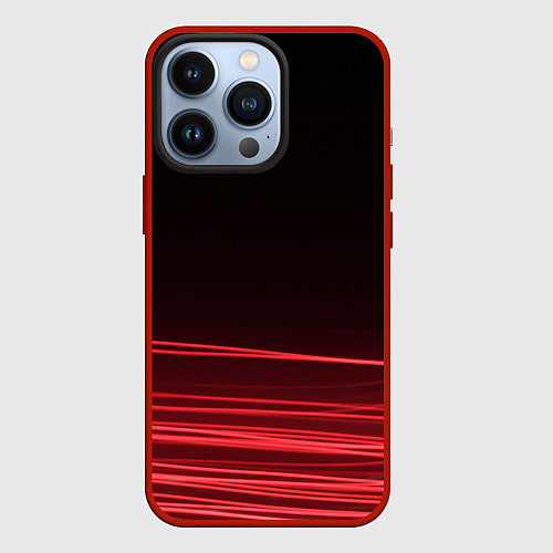 Чехол iPhone 13 Pro Веяние / 3D-Красный – фото 1