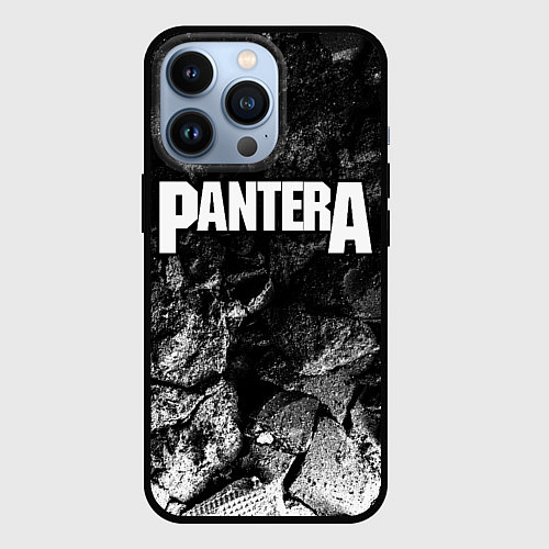 Чехол iPhone 13 Pro Pantera black graphite / 3D-Черный – фото 1