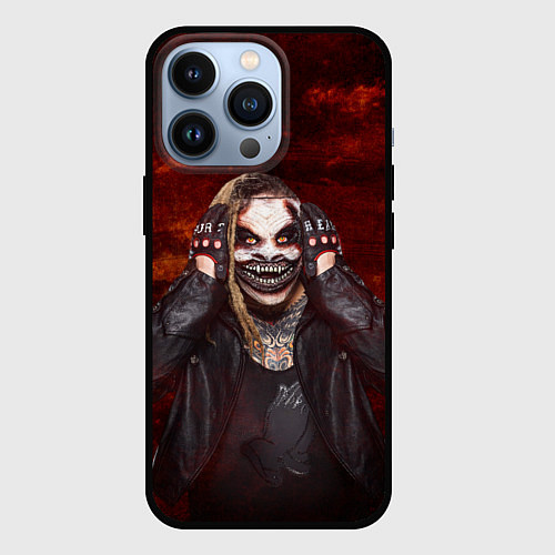 Чехол iPhone 13 Pro Брей Уайатт - The Fiend / 3D-Черный – фото 1