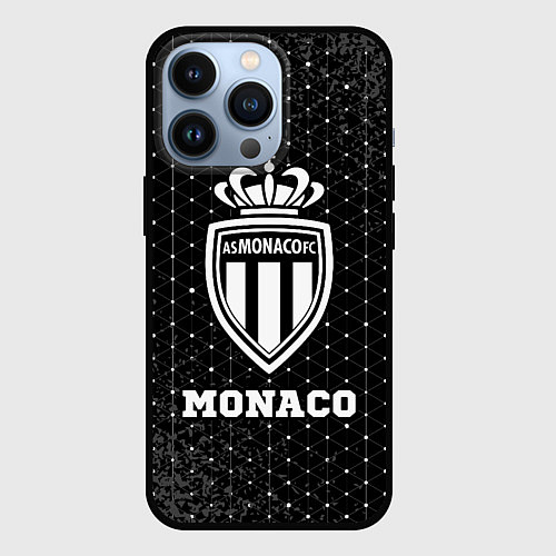 Чехол iPhone 13 Pro Monaco sport на темном фоне / 3D-Черный – фото 1