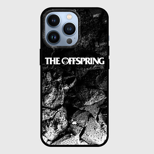 Чехол iPhone 13 Pro The Offspring black graphite / 3D-Черный – фото 1