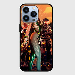 Чехол для iPhone 13 Pro Ева Адам Лили stellar blade, цвет: 3D-черный